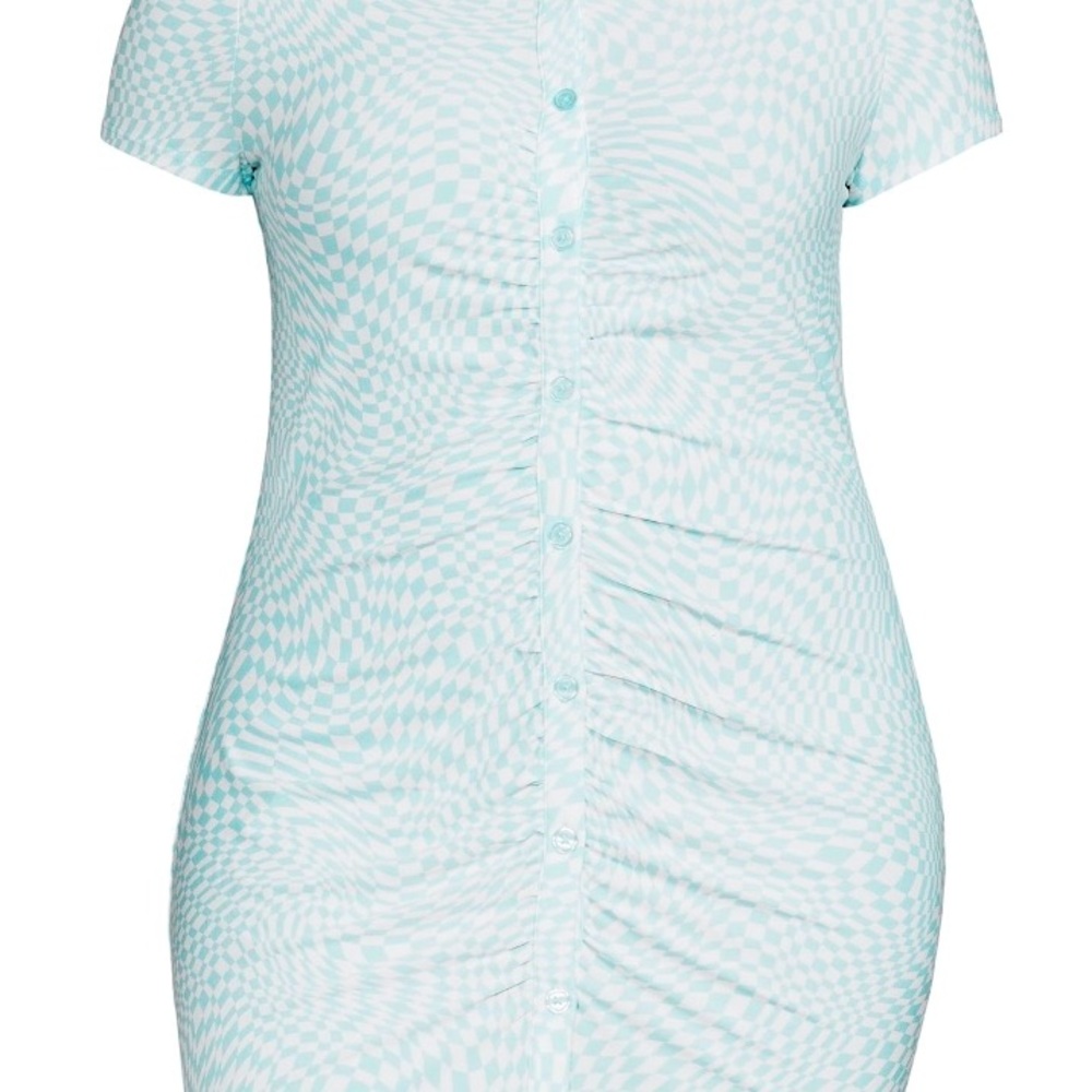 No Boundaries Junior Plus Shirt Dress